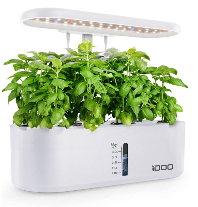 Hydroponics Growing System, 10 pods Smart Garden with Auto Timer